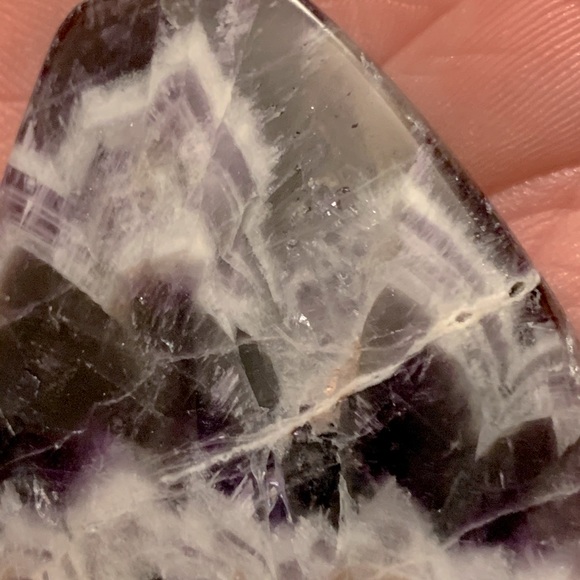 🎁GIFTED!🎁 NIB/NWT Lg Rough Cut Hunk of Amethyst Agate for Necklace - Picture 12 of 17